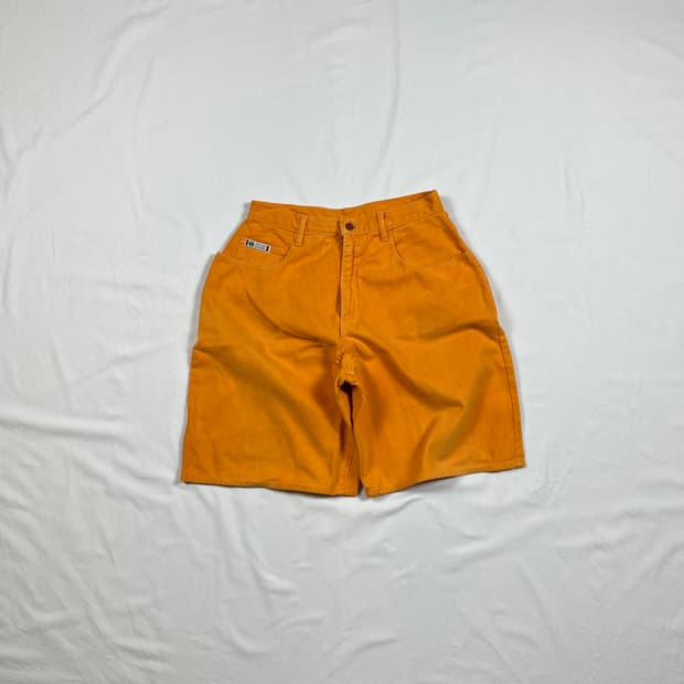 90‘s 크로스컬러스 로고 올드스쿨 쇼트팬츠 반바지