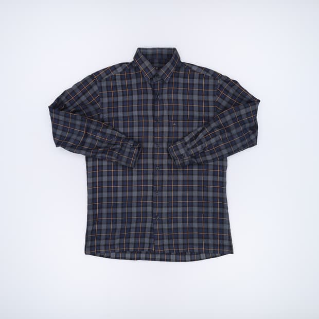 100 랑방 체크 셔츠 0303H1