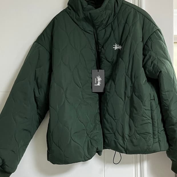 스투시 퀄팅자켓 스투시여성아우터