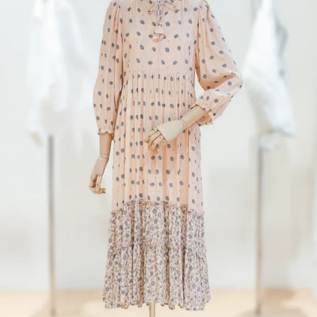 (스킨 베이지 색상)써스데이아일랜드 롱원피스 S사이즈