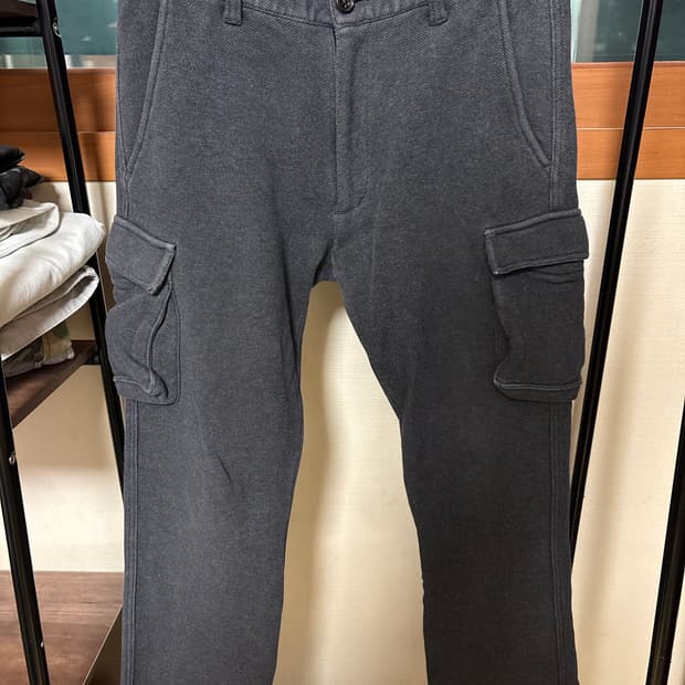 꼼데가르송 옴므 스웻 카고 팬츠