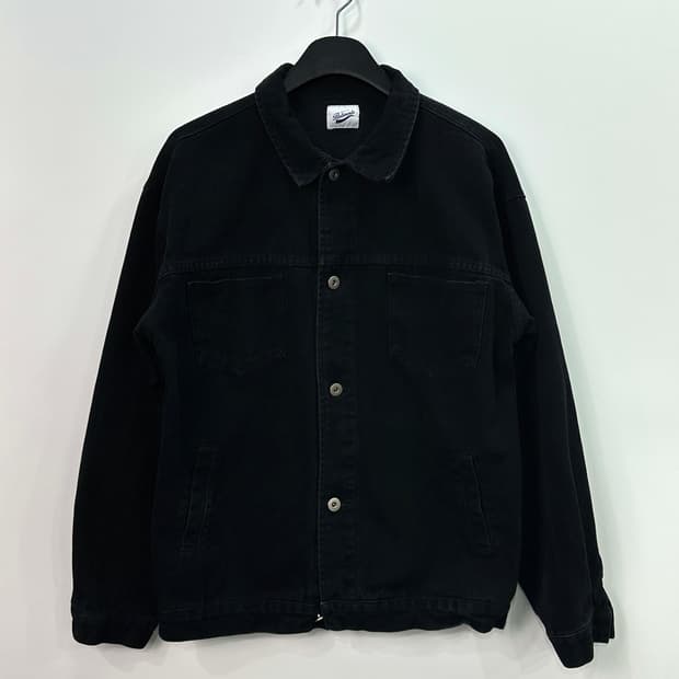 파르티멘토 데님 자켓 블랙 M