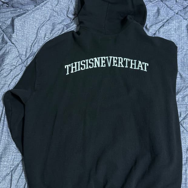 디스이즈네버댓 후드집업 XL