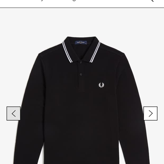 Fred Perry(프레드페리) 긴팔PK 셔츠