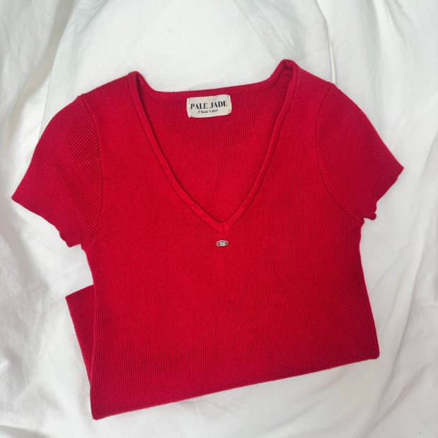 페일제이드 제니 니트 탑