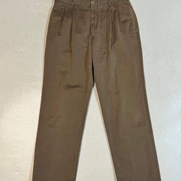 캠브리지 멤버스 빈티지 투턱 치노 팬츠 32