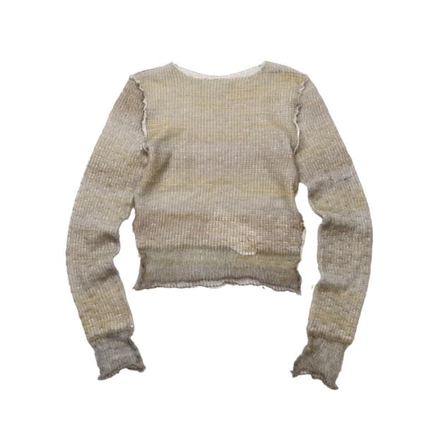 퍼버즈 perverze 더블 모헤어 니트