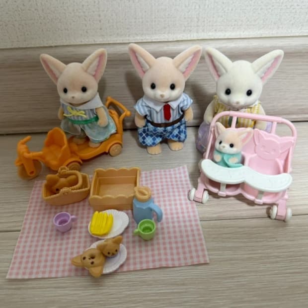 실바니안 사막여우 가족