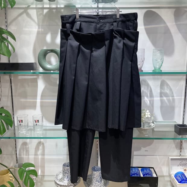 요지야마모토 GROUND Y layered pants