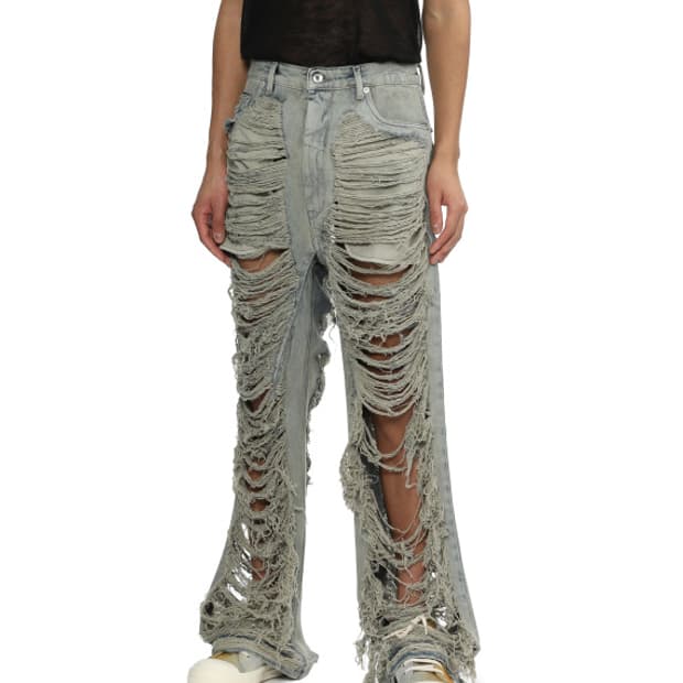 릭오웬스 다크쉐도우 Geth jeans 인디고 32