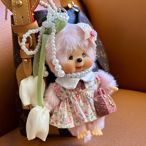 (84) ✨정품몬치치 커스텀키링 🌸로맨틱빈티지무드