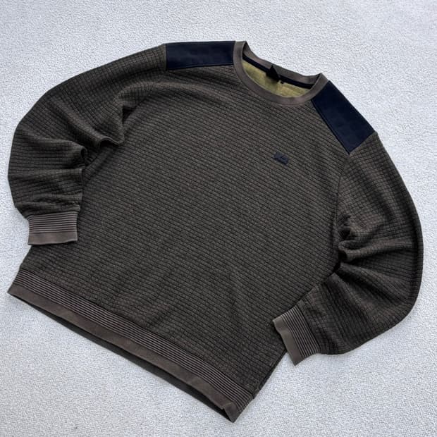 105 K2 남성 와플 조직 맨투맨 티셔츠 0410E