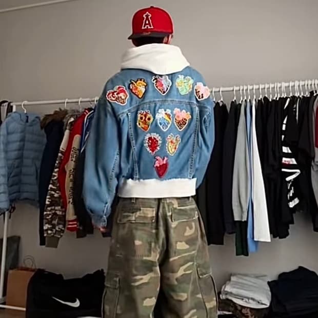 Levi’s 크롭 커스텀 데님 자켓(임채윤)