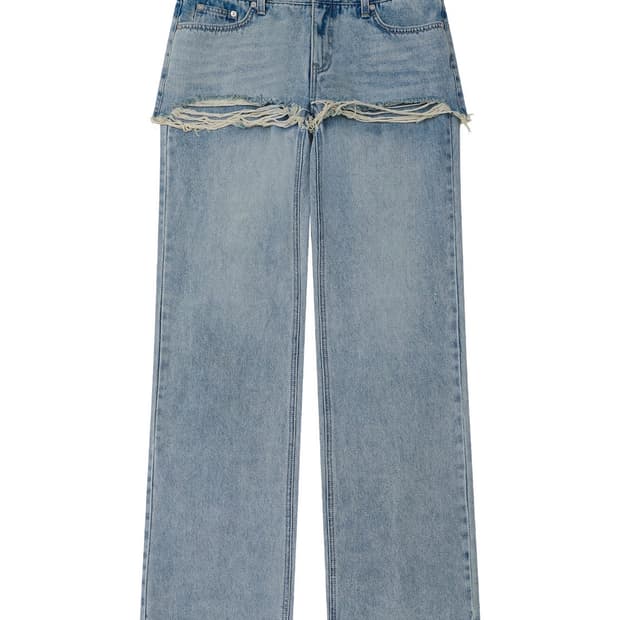 다이닛 레이어드 데님 M 새상품