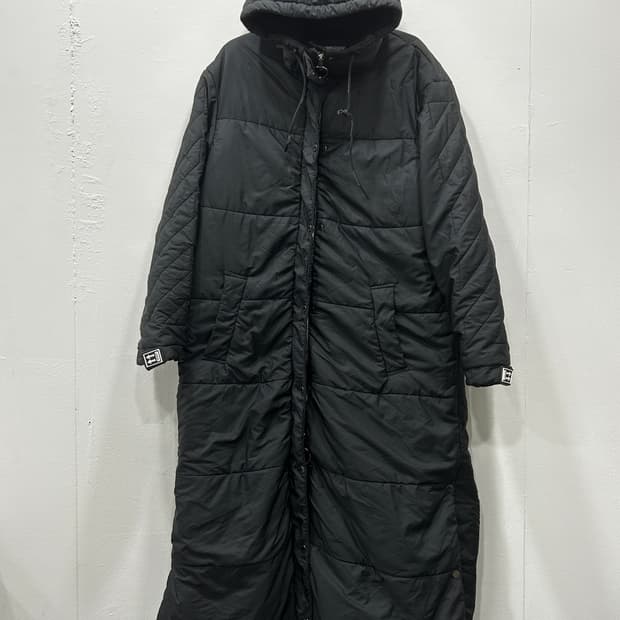 오프화이트 블랙 롱패딩 40사이즈 (66)