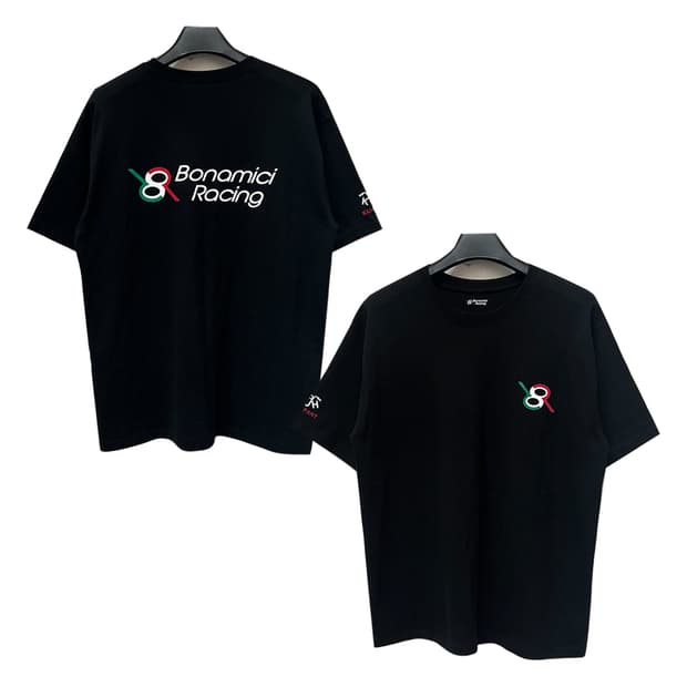 Bonamici Racing 로고 레이싱 반팔티 1사이즈