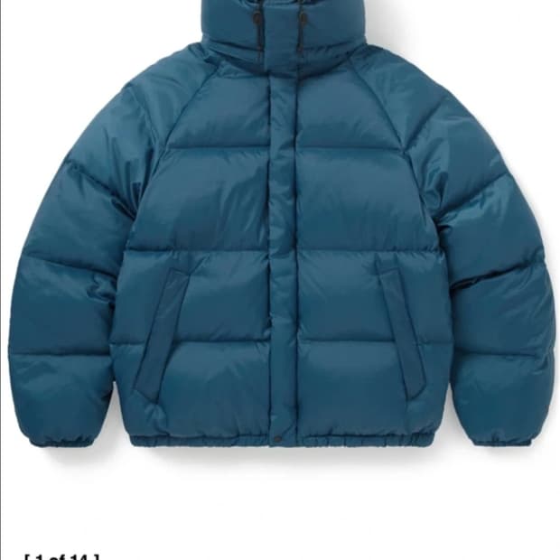 디스이즈네버댓 고어텍스 푸퍼 패딩 블루 M  25FW