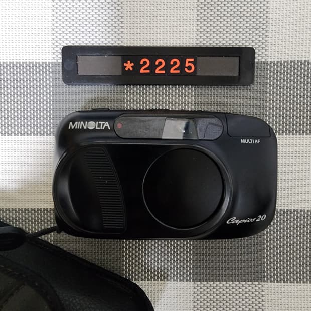 미놀타 카피오스 20 필름카메라 파우치포함