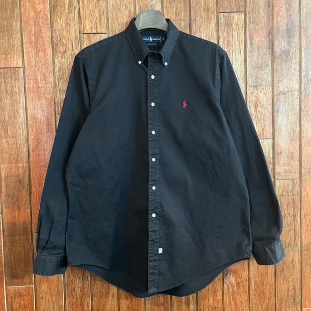 폴로 블랙 셔츠