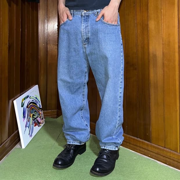L.L. Bean USA made denim pants