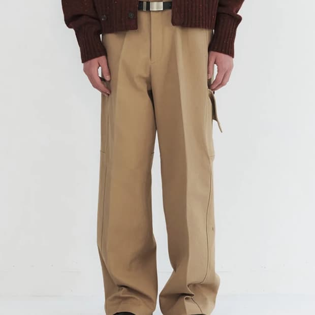 윈더 카고 코튼 바지 트라우져 M winder