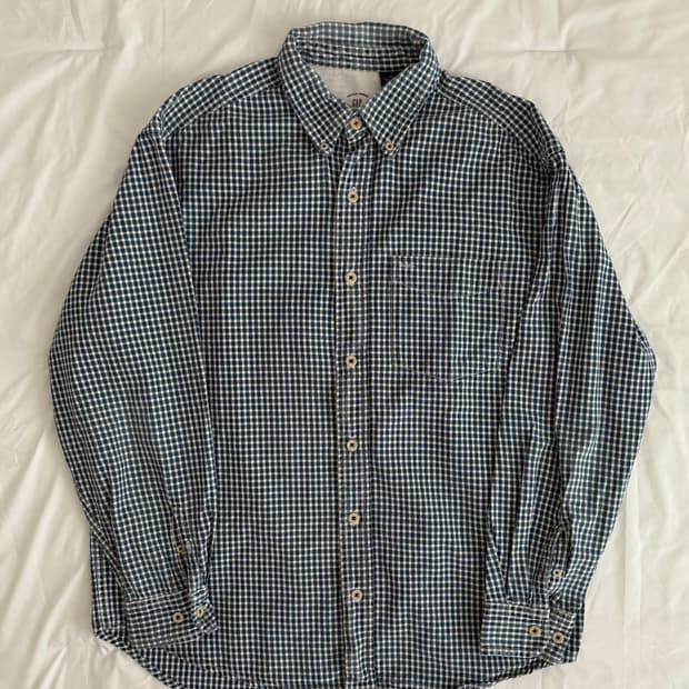 GAP checkered shirt 갭 체크 코튼 셔츠