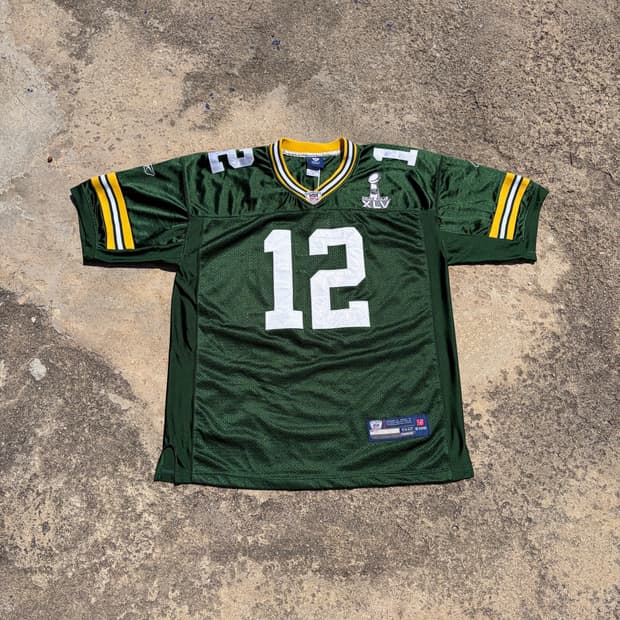 리복 NFL 그린베이 패커스 빈티지 유니폼 져지 52