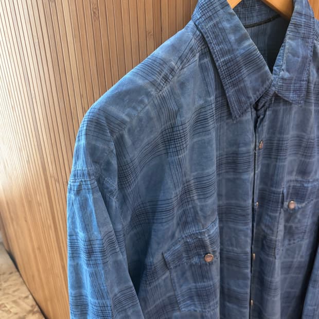 BUGATCHI TIE DYE WESTERN SHIRT 