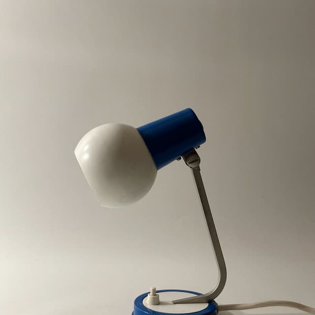 80‘s 독일 빈티지 인더스트리얼 조명 테이블 레트로 앤틱 미드센츄리 