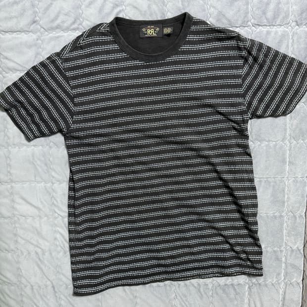 rrl 스트라이프 저지 티셔츠 m 새상품 