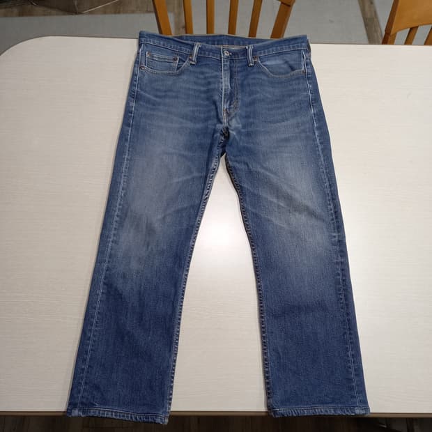 34 리바이스513 워싱 스판 슬림일자진 34-540