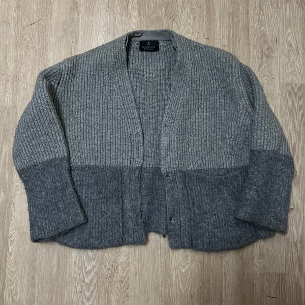 랑방 컬렉션 여성 모헤어 오픈 가디건 S/90 