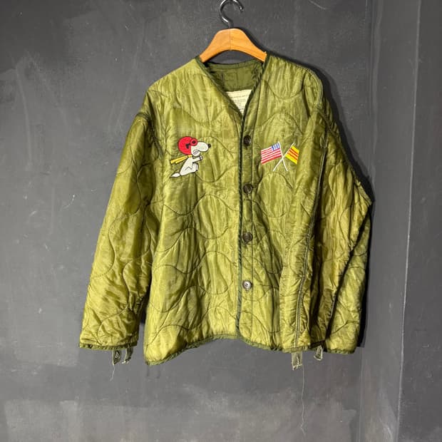 스누피 밀리터리 라이너 OLD_8350