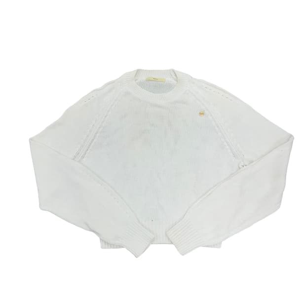 렉토 여성 크롭 니트