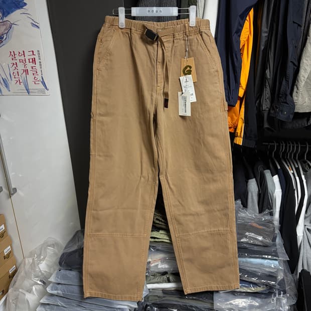 새상품(L)그라미치 캔버스 워크 팬츠 샌드