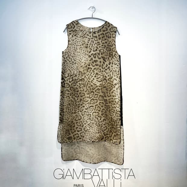 Giambattista Valli 지암바티스타 발리 씨스루 미니 원피스 