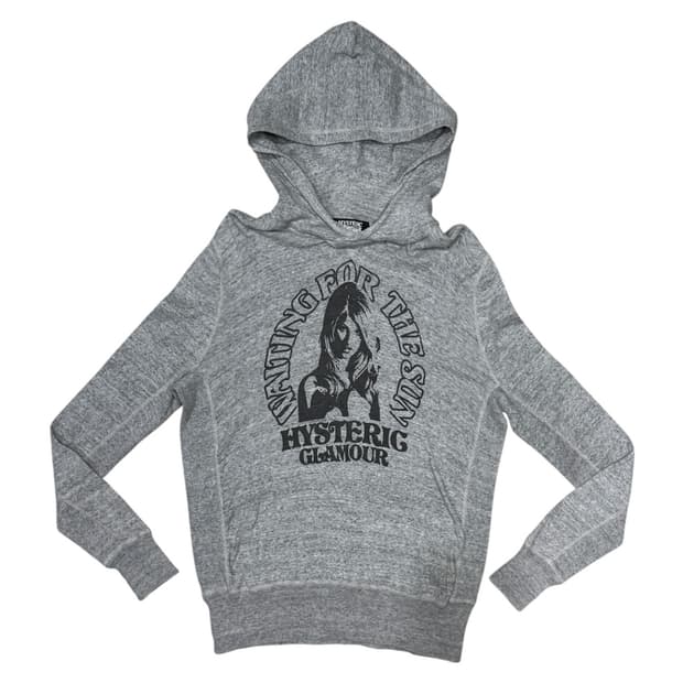 히스테릭 글래머 히스걸 후드티 스웨터
