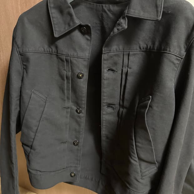 누마레 EE 트러커 자켓 블랙 [S]