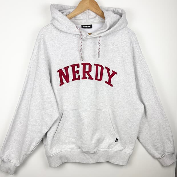 널디 로고 풀오버 후드티