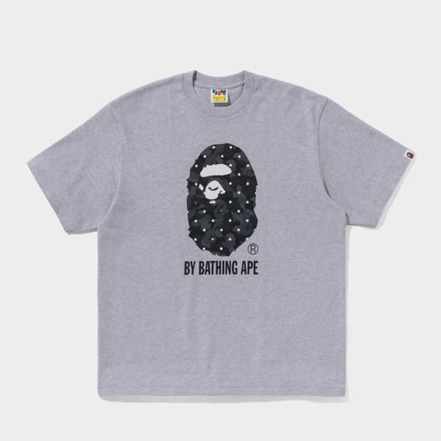 ABC 도트 카모 BY BATHING APE 릴렉스드 핏 티