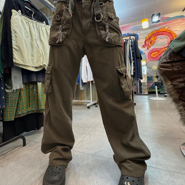 빈티지 y2k 카고팬츠 L 