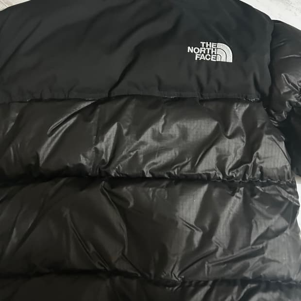 눕시 화이트라벨 유광패딩 XL 