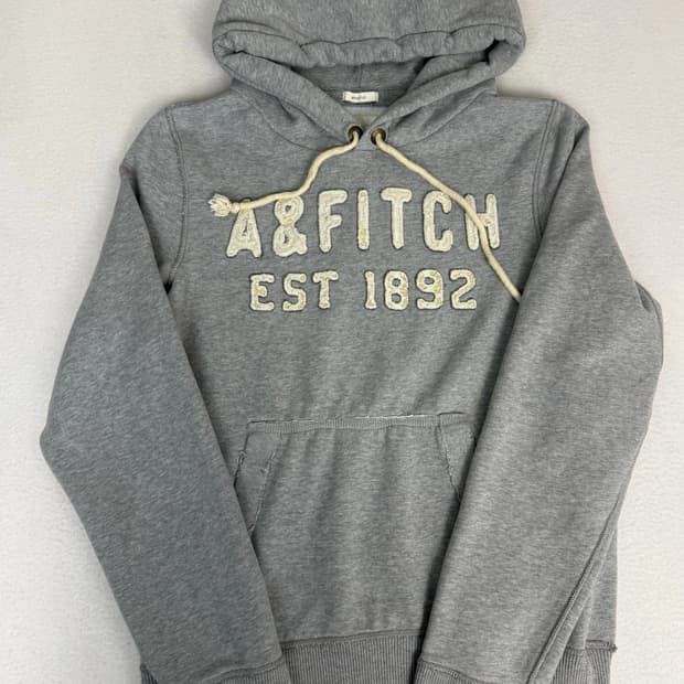 아베크롬비 앤 피치 Y2K 빈티지 아치 로고 후드티