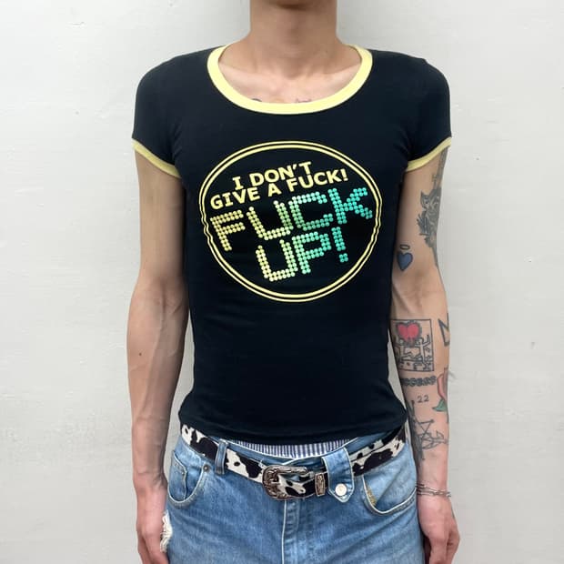 I DON'T GIVE A FUCK UP! T-shirt
