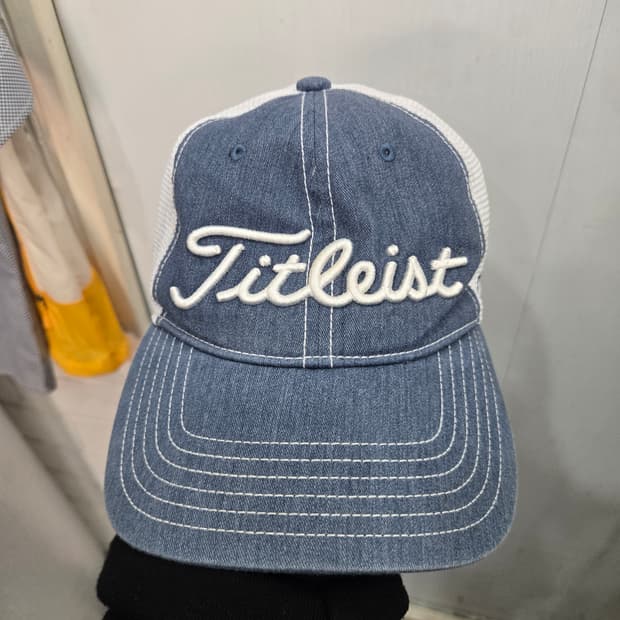 FREE사이즈 )) Titleist 타이틀리스트 청 & 메쉬 볼캡 모자