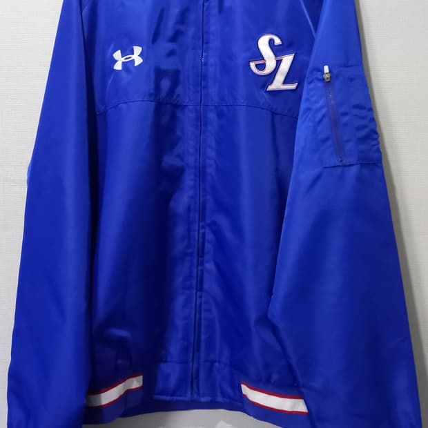 삼성라이온즈 언더아머 선수지급용 춘추자켓 115/XXL