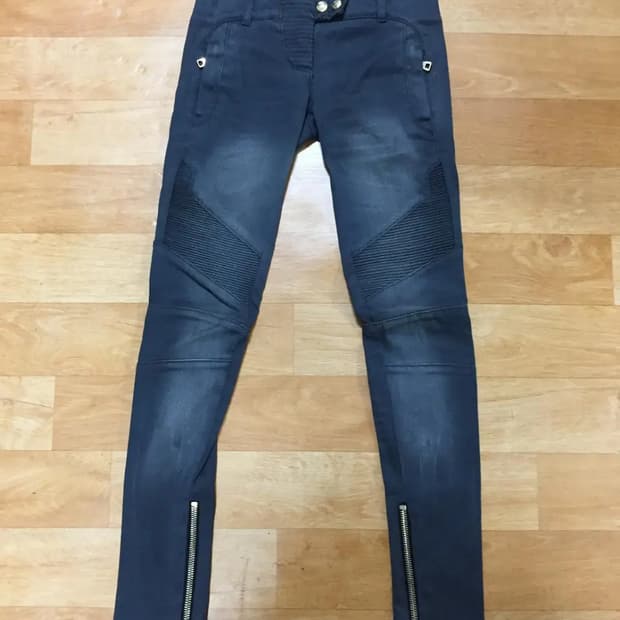 BALMAIN 발망 바이커 데님팬츠-3
