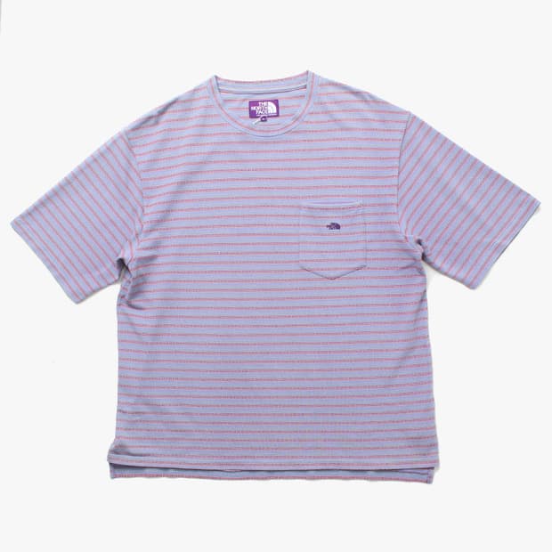  PURPLE LABEL "Stripe Half T-Shirts"