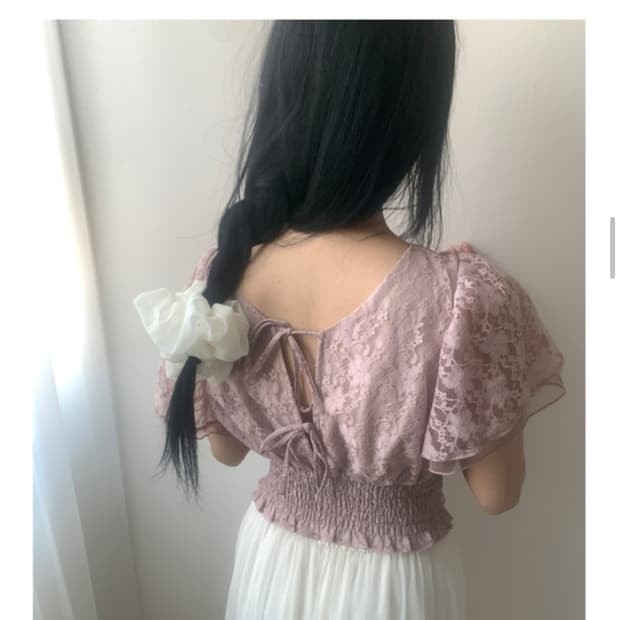 팜므뮤즈 빈티지 블라우스