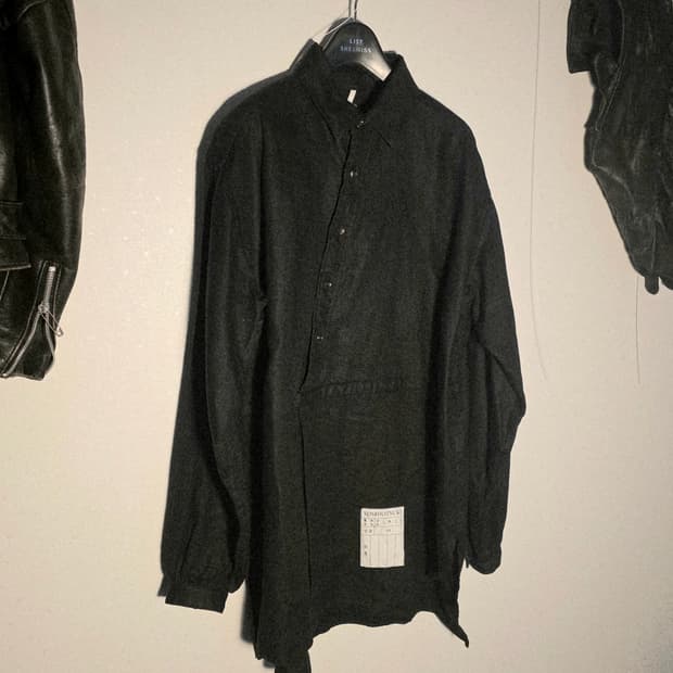 Soshiotsuki linen pullover shirt